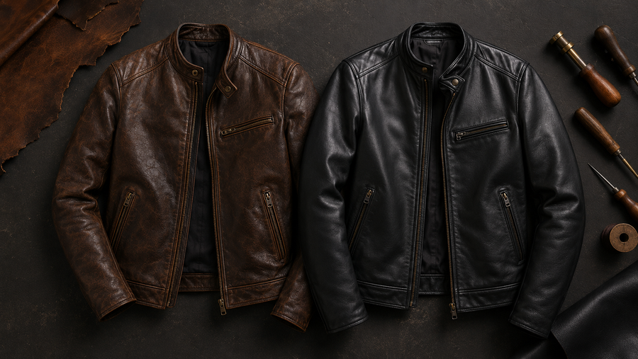 Real Leather vs Faux Leather Jackets