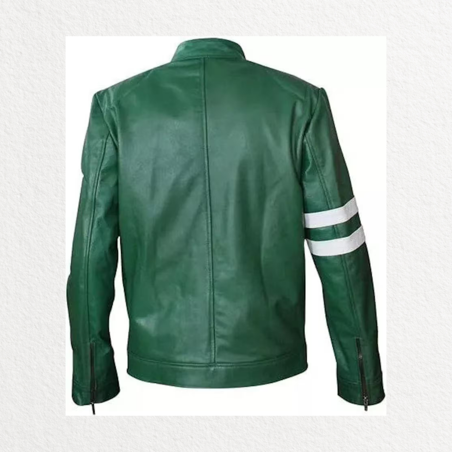 Green Alien Hero Inspired Leather Jacket