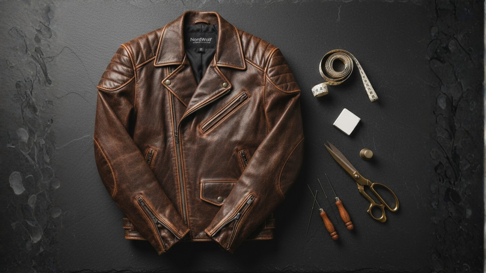 How to measure for a custom leather jacket