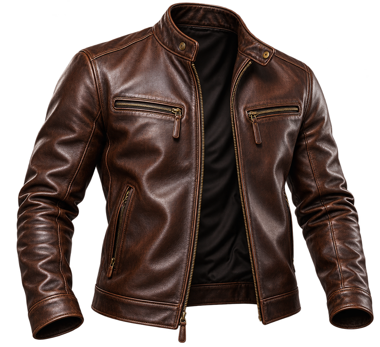 NordWolf made-to-order leather jacket