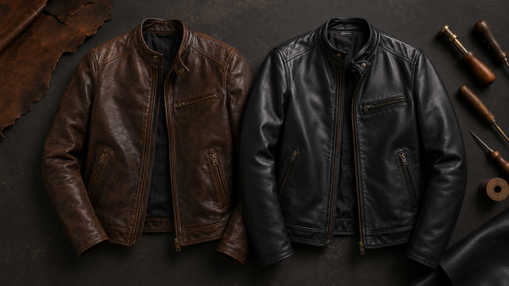 Real Leather vs Faux Leather Jackets